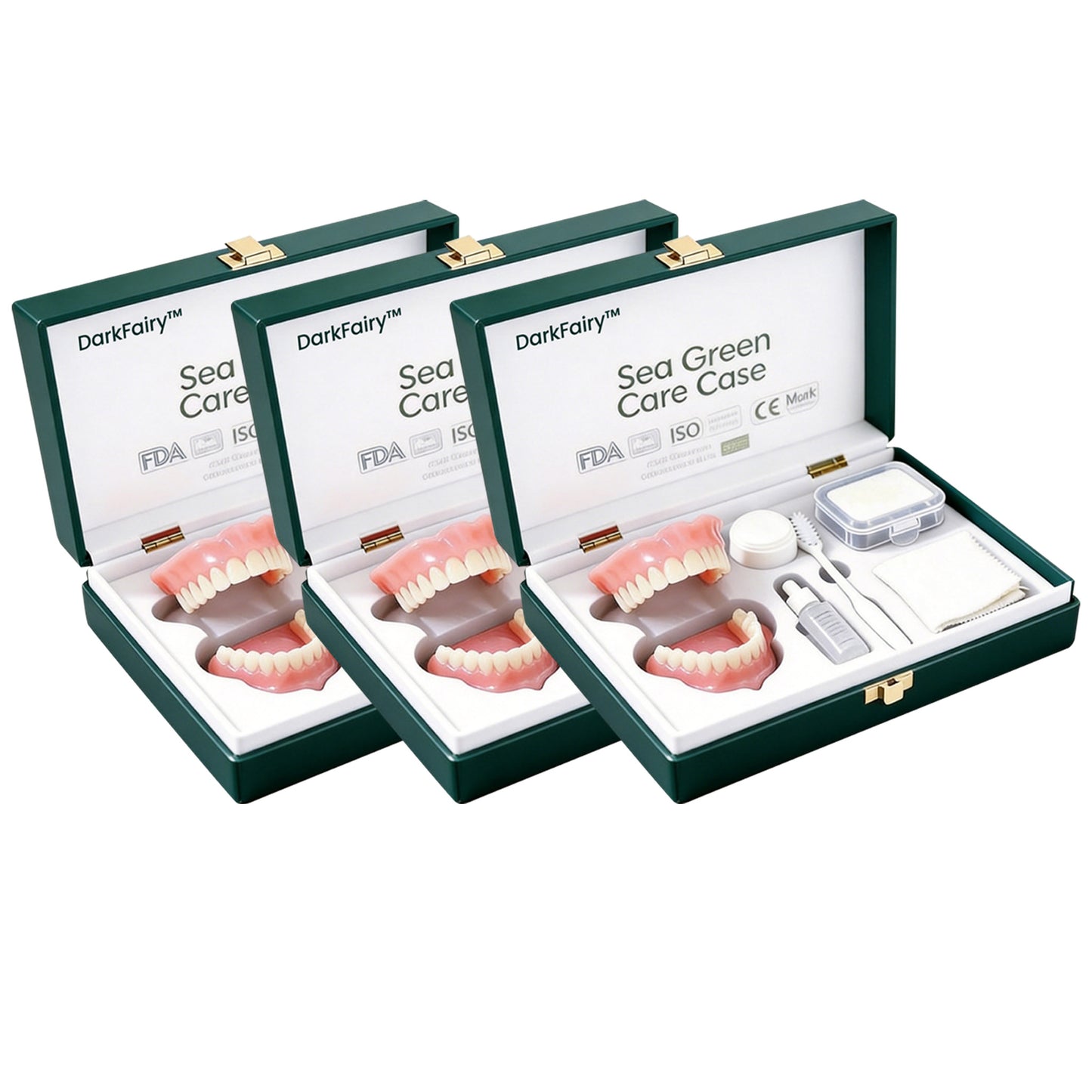 🔥Ends Today: 65% OFF! ⏰DarkFairy™ Medical Full Denture with Strong Suctiond🦷