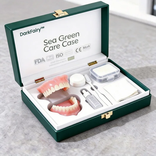 🔥Ends Today: 65% OFF! ⏰DarkFairy™ Medical Full Denture with Strong Suctiond🦷