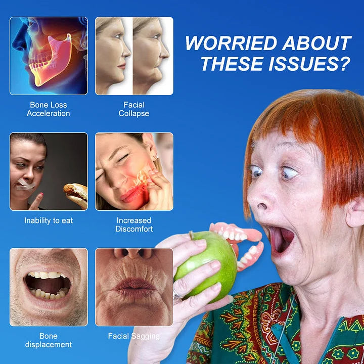 🌟Ends Today: 70% OFF! ⏰DarkFairy™ Medical Full Denture with Strong Suctiond🦷