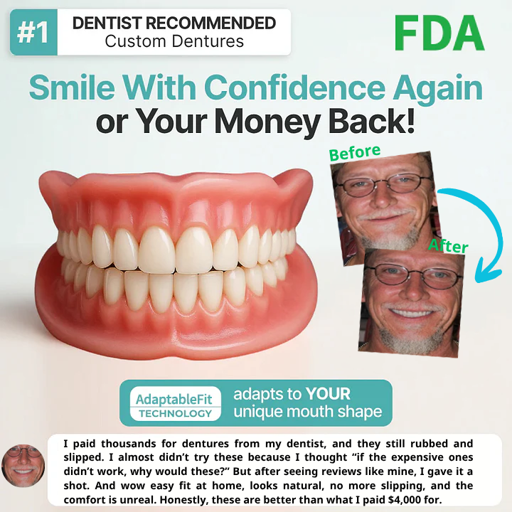 🏆Ends Today: 50% OFF!  🏆2026 Bestselling Product🦷 Fit for a Fresh Smile, Say Goodbye to Wearing Discomfort!🌎
