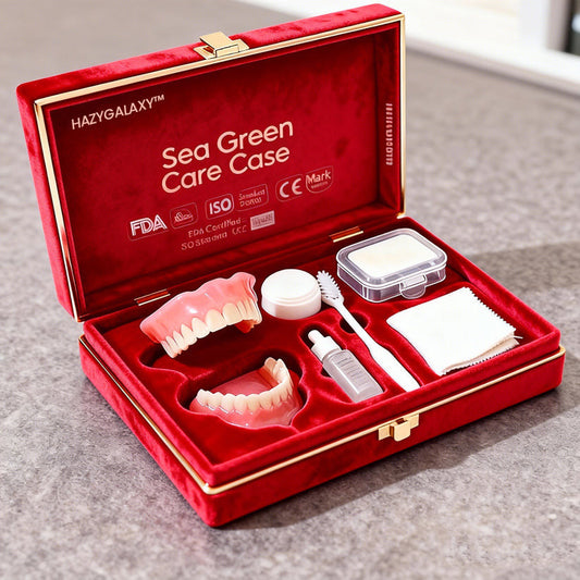 -Ends Today: 70% OFF! ⏰HazyGalaxy™  Medical Full Denture with Strong Suctiond Custom-Fit Full Functional Dentures🦷
